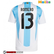 Moške Nogometnih dresov Argentina Cristian Romero #13 Domači Copa America 2024 Kratki rokavi